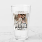 Vaderdag World's Greatest Dad met Foto Glas (Voorkant)