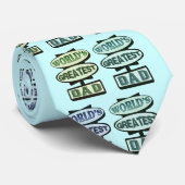 vaderdag World's grootste pap Stropdas (Opgerold)