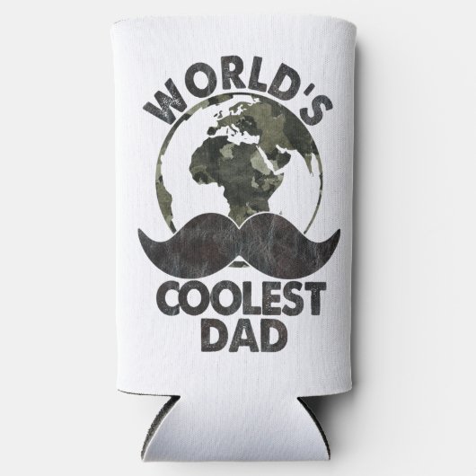 Vaderdag World's koelste pap Seltzer Blikjeskoeler (Voorkant)