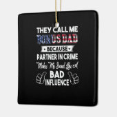 Vaderdag | Ze noemen me Bonus Pap Keramisch Ornament (Links)