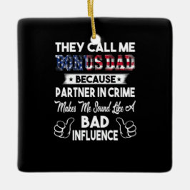 Vaderdag | Ze noemen me Bonus Pap Keramisch Ornament