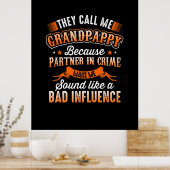 Vaderdag | Ze noemen me Grandpappy Poster (Keuken)