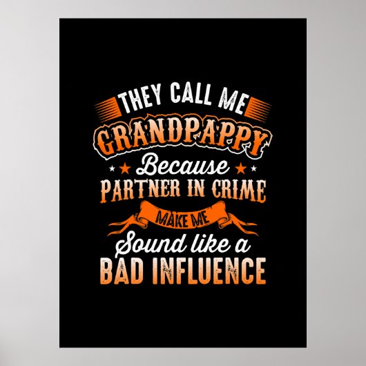 Vaderdag | Ze noemen me Grandpappy Poster (Voorkant)
