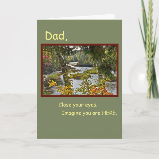 VADERDAG "ZEN MOMENT" KAART (Voorkant)