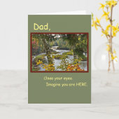 VADERDAG "ZEN MOMENT" KAART (Gele Bloem)