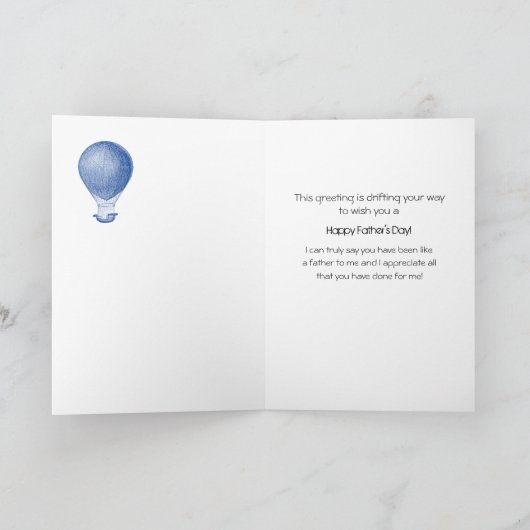 Vaderdag zoals een Vader - de Ballons van de Hete Kaart (Binnen)