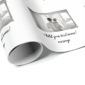 vaderdag zoon vader vader vader toevoegen foto tek cadeaupapier (Rol Hoek)