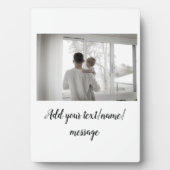 vaderdag zoon vader vader vader toevoegen foto tek fotoplaat (voorkant)