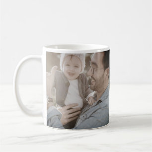 vaderdag zoon vader vader vader toevoegen foto tek koffiemok