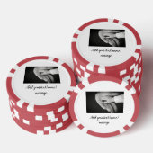 vaderdag zoon vader vader vader toevoegen foto tek poker chips (Opstapeling)
