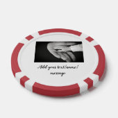 vaderdag zoon vader vader vader toevoegen foto tek poker chips (Enkel)
