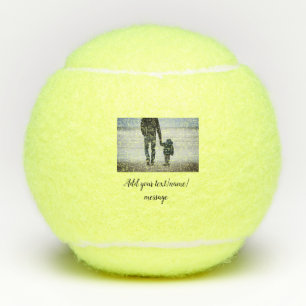 vaderdag zoon vader vader vader toevoegen foto tek tennisballen