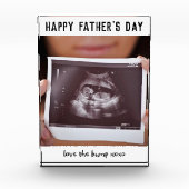 Vaderdag Zwangerschapsscan Fotoblokken (Voorkant)