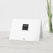 VADERDAG - ZWARE KETEN - DAD- ZWARTE/METAAL KAART (Achterkant)