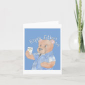 Vaderdagbeer  kaart (Voorkant)