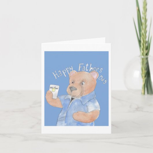 Vaderdagbeer  kaart (Voorkant)