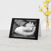 Vaderdaggroet voor de aanstaande vader kaart (Gele Bloem)