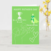 Vaderdagkaart Kaart (Gele Bloem)