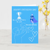 Vaderdagkaart Kaart (Gele Bloem)