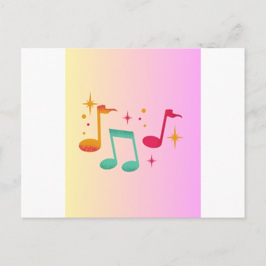 Vaderdagkaart met Muziek Feestdagenkaart (Voorkant)