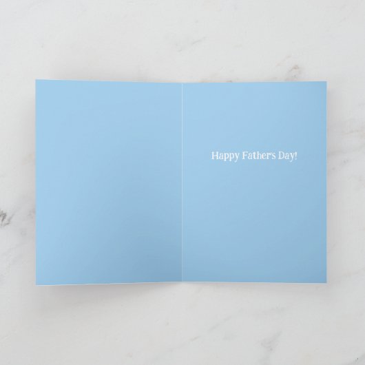 Vaderdagkaart van de hond kaart (Binnen)