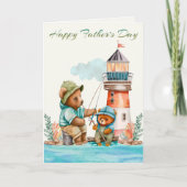 Vaderdagkaart van zoon kaart (Voorkant)