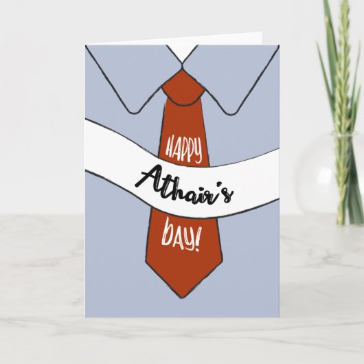 Vaderdagkaart voor Athair Kaart (Voorkant)