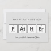 Vaderdagkaarten Cool Fun Bedankkaart (Voorkant)