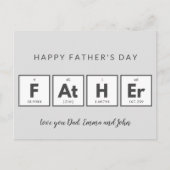 Vaderdagkaarten Cool Fun Briefkaart (Voorkant)