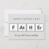 Vaderdagkaarten Cool Fun Notitiekaartje (Voorkant)