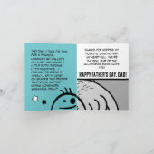 Vaderdagwaardering: een grappige eerbetoon kaart (Binnen)