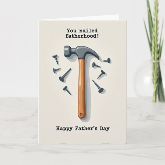 Vaderdom Nailed Tool Art Card Kaart (Voorkant)