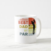 Vadere Dag Golf Liefhebber Golfer Koffiemok (Voorkant rechts)