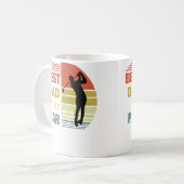 Vadere Dag Golf Liefhebber Golfer Koffiemok (Voorkant links)