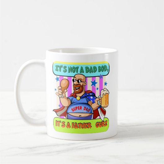 Vaderfiguur — Super Dad-editie Koffiemok (Links)