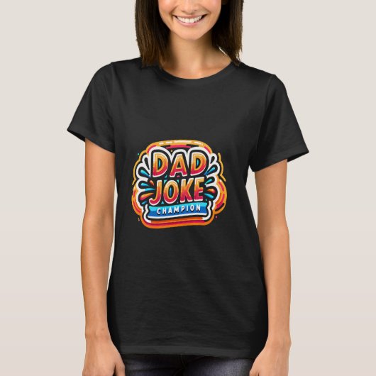 Vadergrap Kampioen Vader Pun Prijs ---- T-shirt (Voorkant)