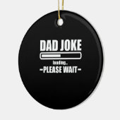 Vadergrap Laden Funny Vader Grootvader Papa Vader Keramisch Ornament (Links)