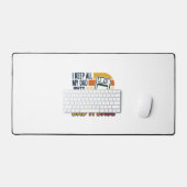 Vadergrap Vader-A-Basis Retro Grappige Vader Vecto Bureaumat (Keyboard & Muis)