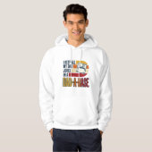 Vadergrap Vader-A-Basis Retro Grappige Vader Vecto Hoodie (Voorkant volledig)