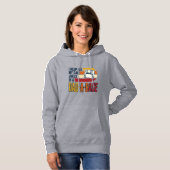Vadergrap Vader-A-Basis Retro Grappige Vader Vecto Hoodie (Voorkant volledig)