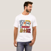 Vadergrap Vader-A-Basis Retro Grappige Vader Vecto T-shirt (Voorkant volledig)
