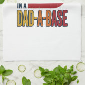 Vadergrap Vader-A-Basis Retro Grappige Vader Vecto Theedoek (Gevouwen)