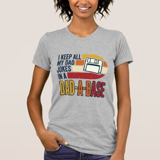 Vadergrap Vader-Basis Retro Grappige Vader Vector T-shirt (Voorkant)