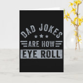 Vadergrappen zijn hoe ik grappige Vaderdag-papa ro Kaart (Gele Bloem)