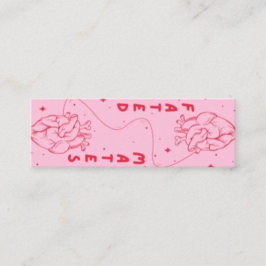 VADERLANDGENOTEN – Bladwijzer ❤️‍🔥 Mini Visitekaartje (Voorkant)