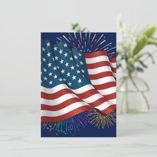 Vaderlandse Uitnodiging (Staand voorkant)