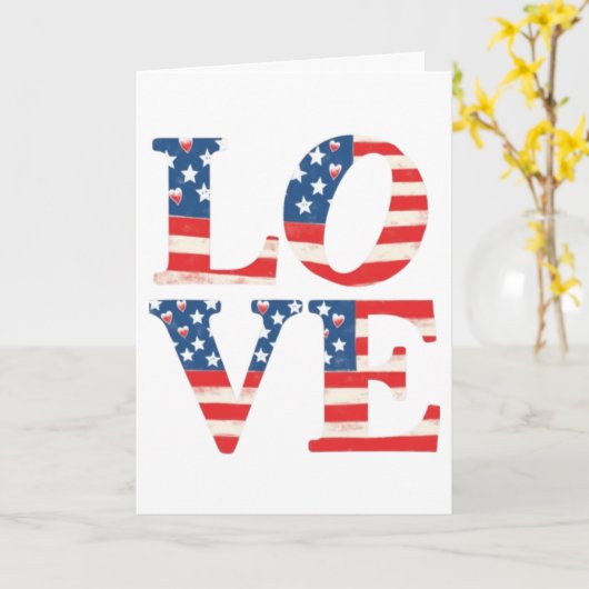 vaderlandsliefde kaart (Gele Bloem)