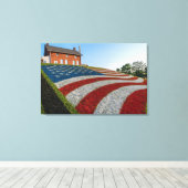 vaderlandslievend canvas afdruk (Insitu (Houten vloer))