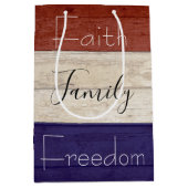 vaderlandslievend hout medium cadeauzakje (Voorkant)