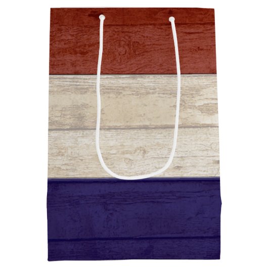 vaderlandslievend hout medium cadeauzakje (Achterkant)